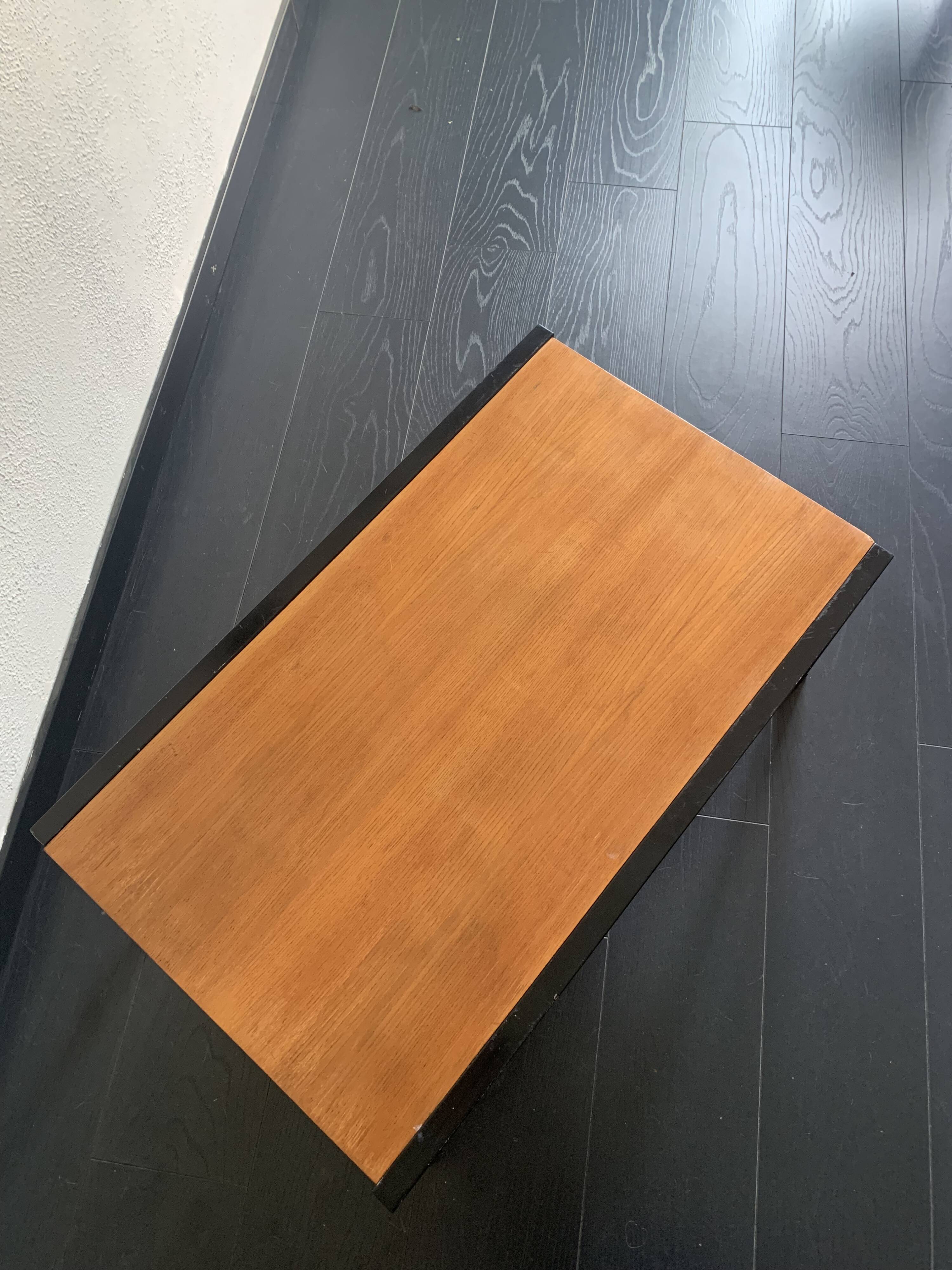Vintage coffee table 1950 Gérard Guermonprez Magnani - 80 x 50 x 35 cm