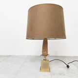 Vintage French corn table lamp, 1970s
