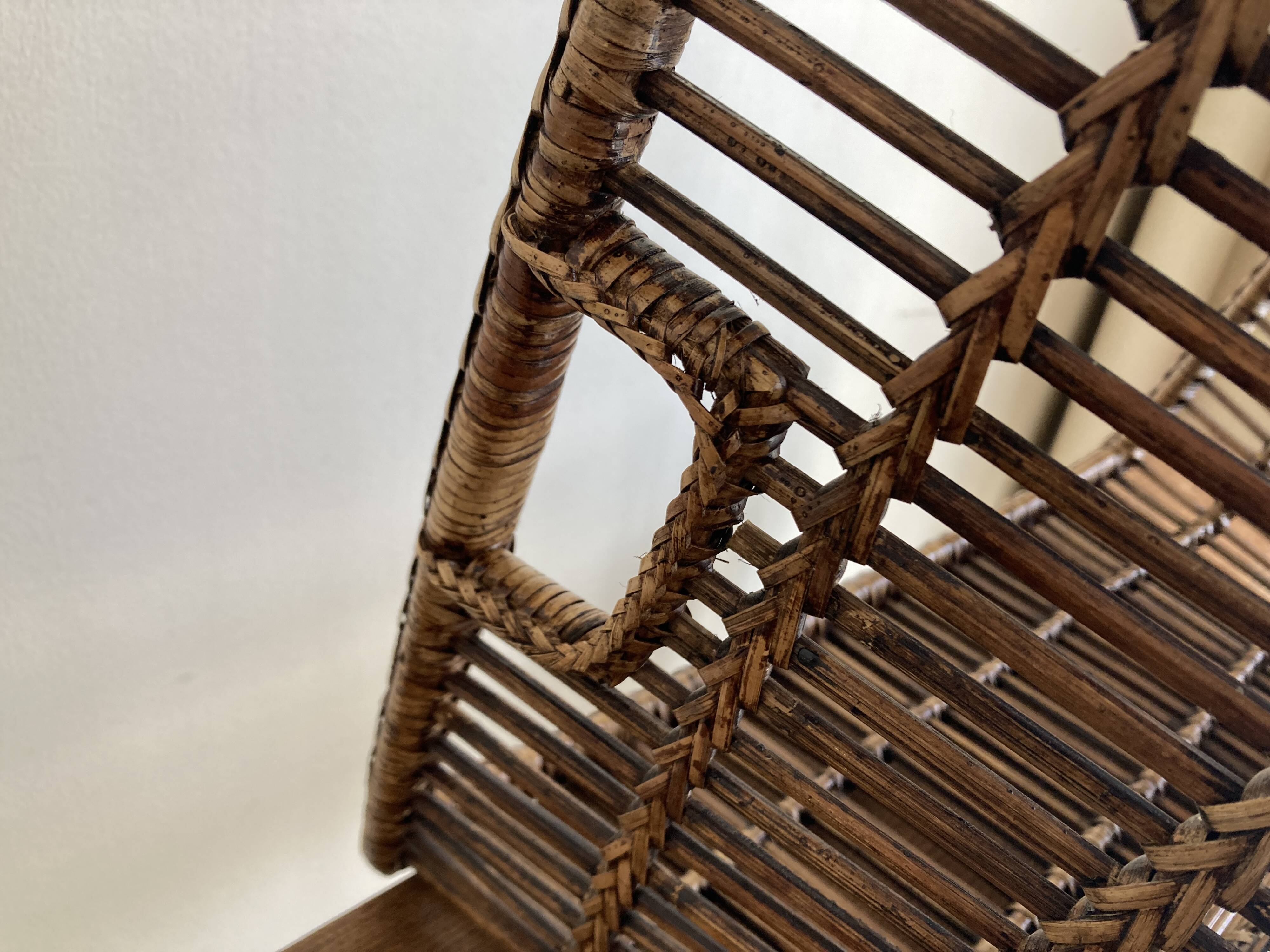 XXL wicker basket 1930s