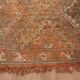 Peach Vintage Moroccan Rug 186 x 329 cm, Berber Wool Rug, Handmade Boho Rug