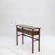 Palisander Scandinavian two-drawer Console, Denmark, 1960s