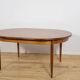 Mid-Century Oval Teak Extending Dining Table from G-Plan, United Kingdom, 1960s