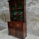 Antique china cabinet oak display cabinet English kitchen cabinet