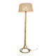 Rattan floor lamp from the 60s by Louis Sognot