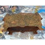 Set of 2 cast iron planters from 1900 from Charleville-Mézières