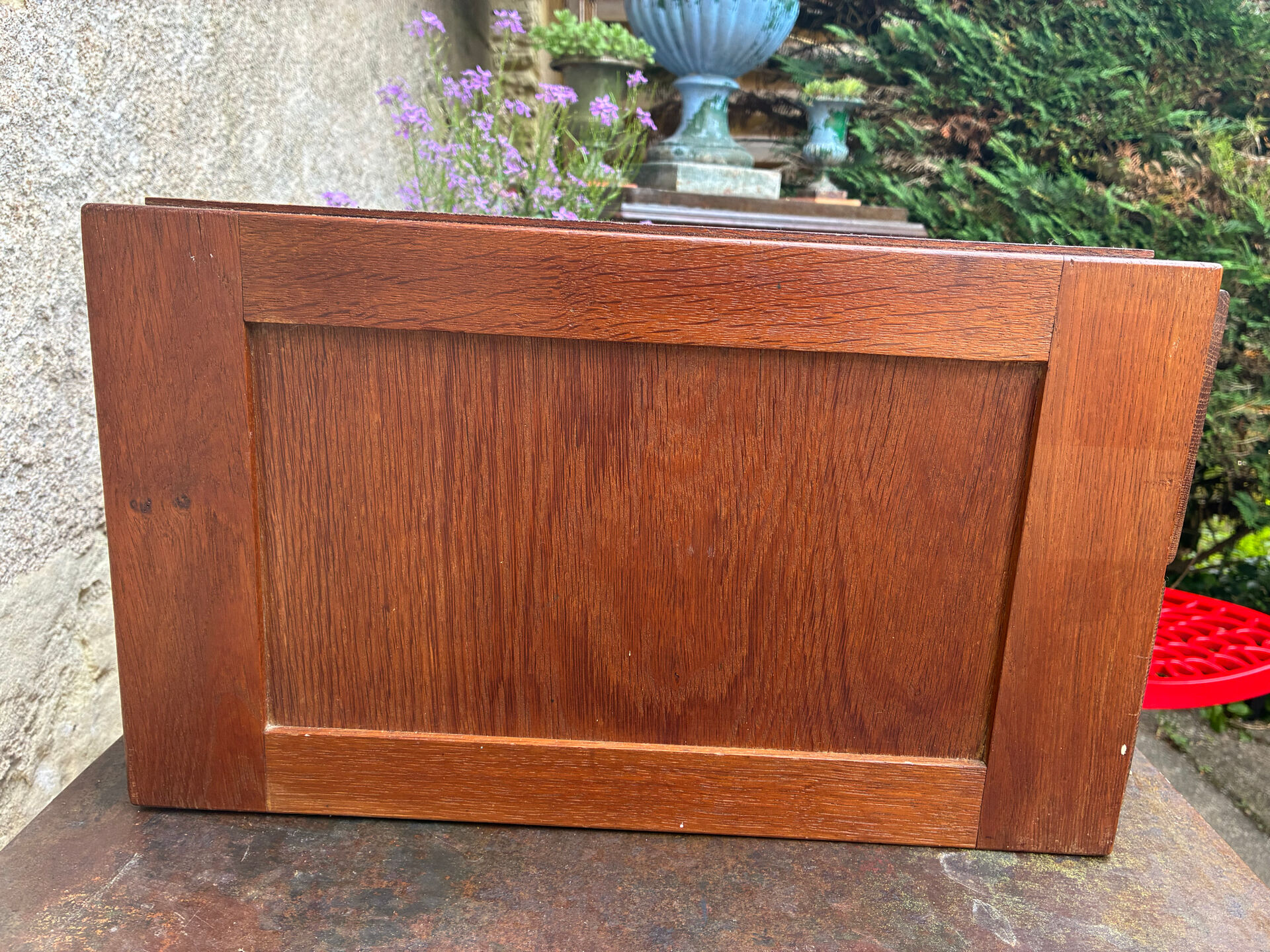 Workshop wooden storage cabinet