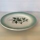 Old earthenware plate holly pattern