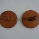 Danish Teak Hooks, 1960s, Set of 2