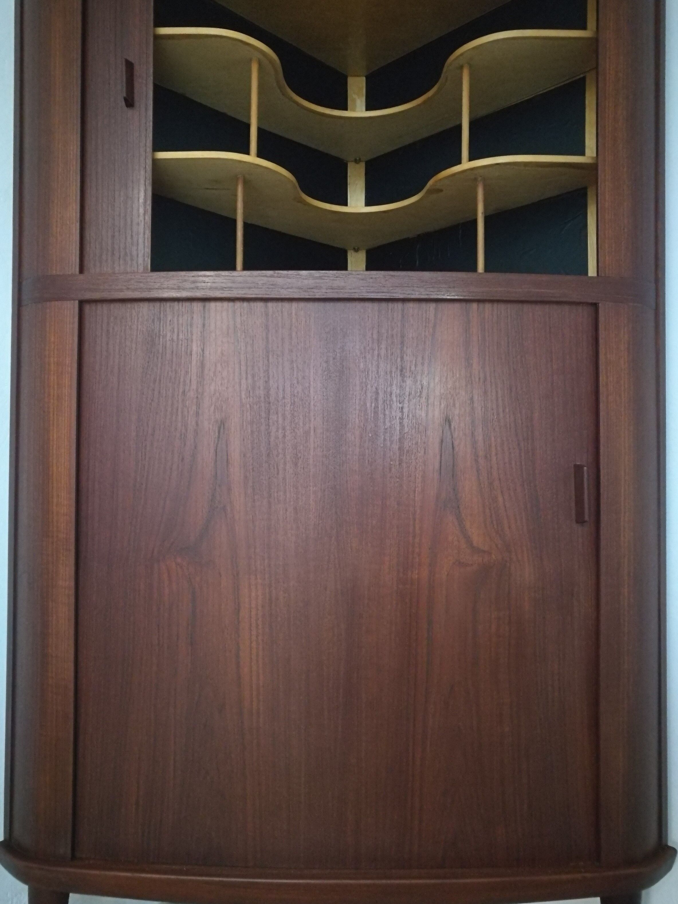 Furniture corner cabinet Scandinavian Skovmand and Andersen