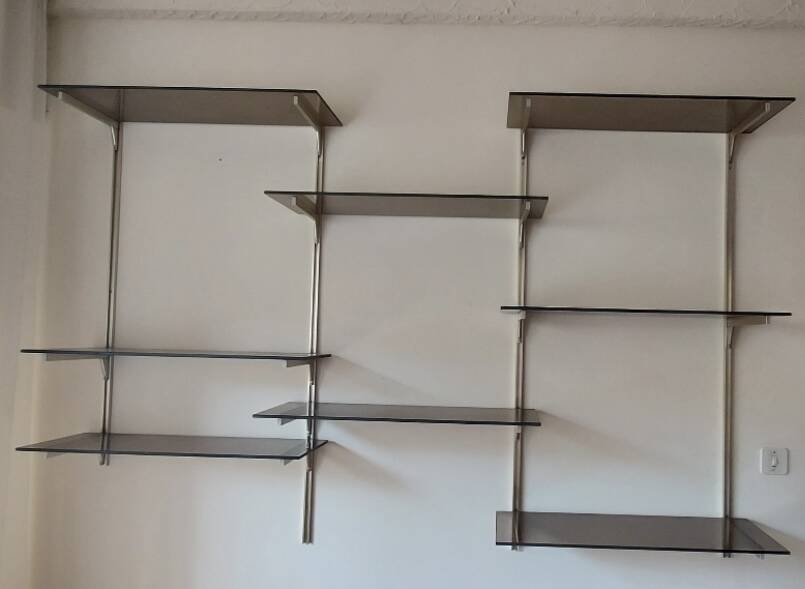 Etagère murale modulaire Ligne Roset. 1970. Space age.