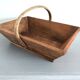 Ancien panier de vendanges en bois