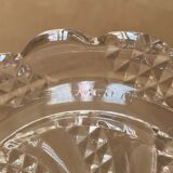 Bottle bottom Baccarat crystal, nineteenth century.