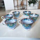 6 Canton Boch Frères cups