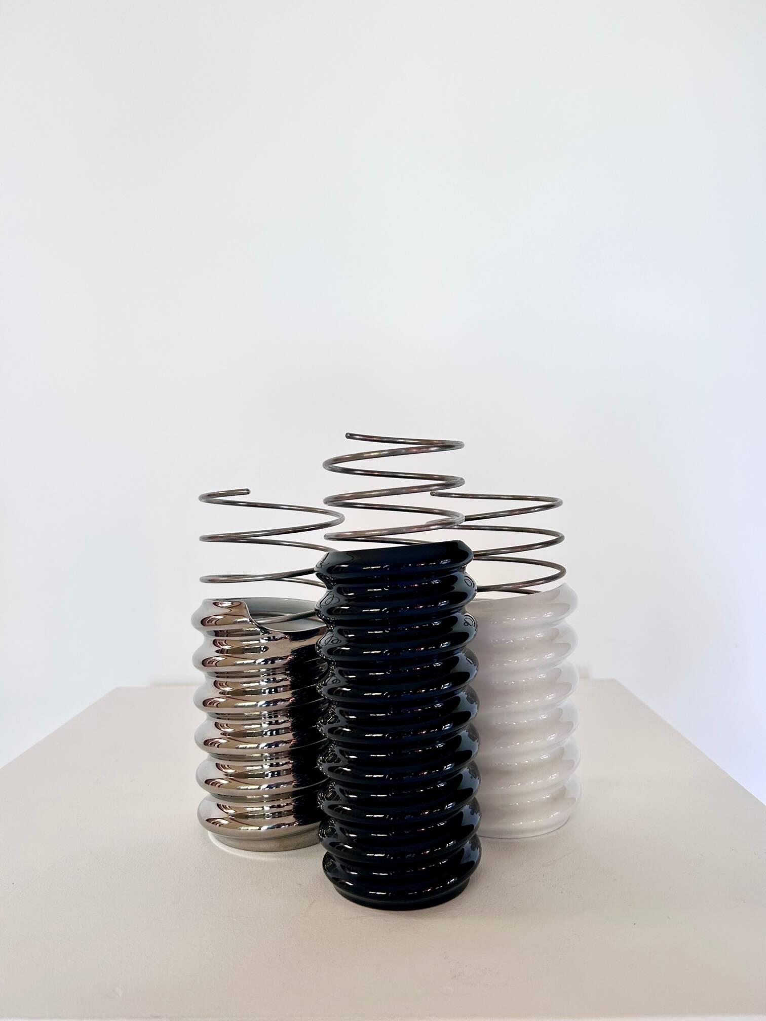 3 Ringoletto Vases by Ron Arad for Rosenthal, 2000