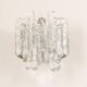 Pair of large Kalmar Murano wall sconces, Austria, 1960s.