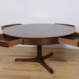 Mid Century Drum Dining Table  by Robert Heritage for Archie Shine, Great Britain, 1950s