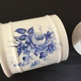 Pot with porcelain lid of the Lys Royal Limoges