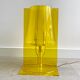 Lampe de table en acrylique jaune Kartell Take conçue par Ferruccio Laviani, Vintage