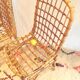Vintage rattan chair pair "Alice"