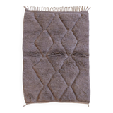 Beni Mrirt Taupe Rug - 152 x 112 cm