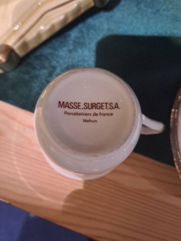 Service à café, Masse Surget, Année 1980