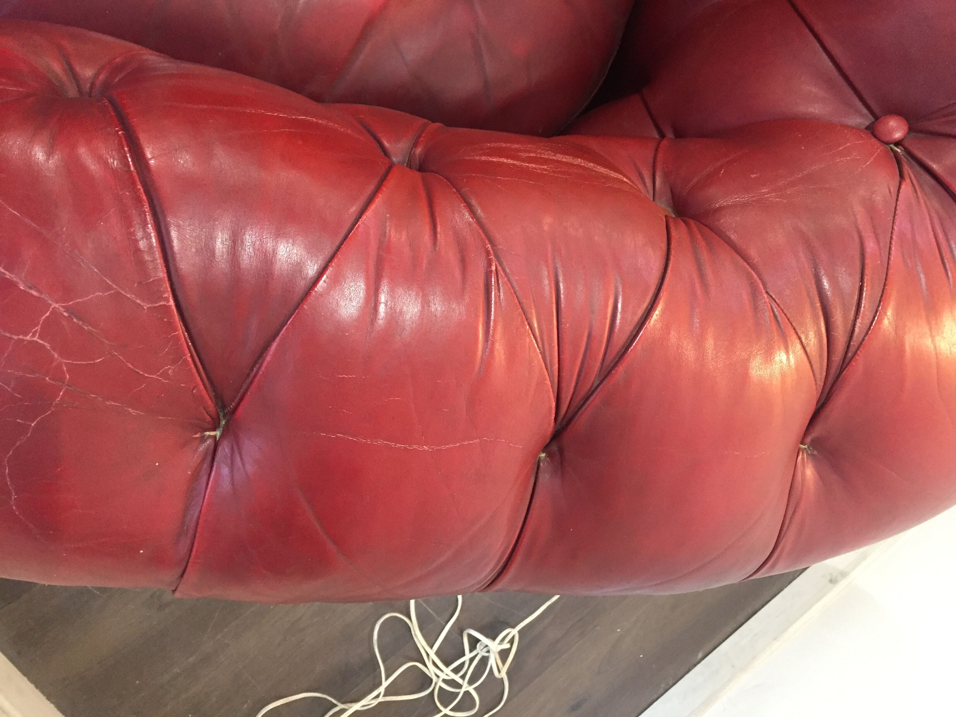 Chesterfield armchair