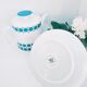 Lot 1 teapot 1 milk pot 2 cups vintage blue