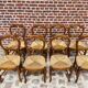 Suite of 8 chairs in cherry Louis Philippe