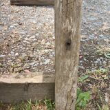 Old small 160 cm carpenter's workbench in solid oak
