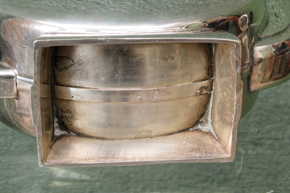 Art Deco silver-plated tea service