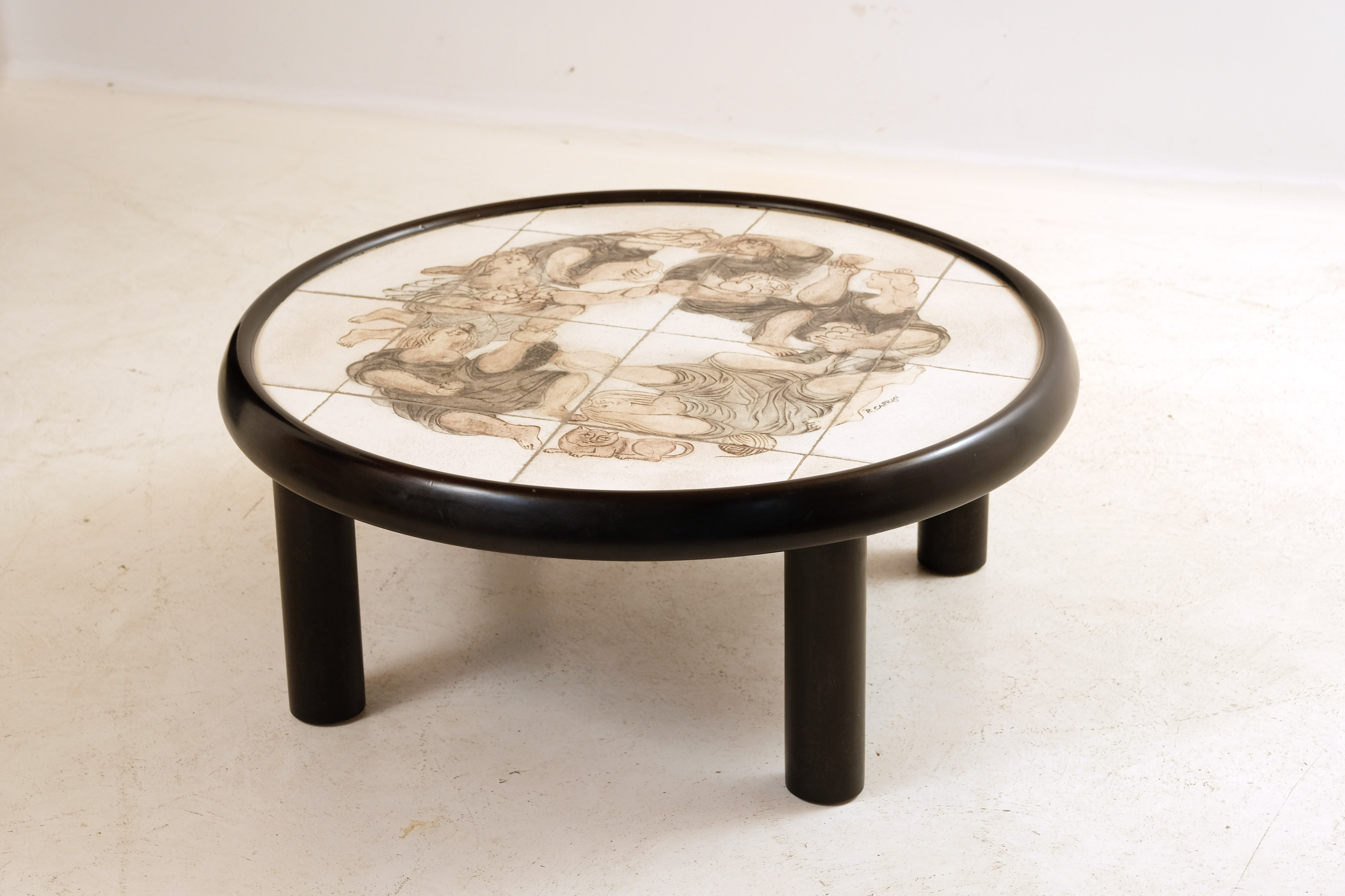 Table basse par Roger Capron 1980's
