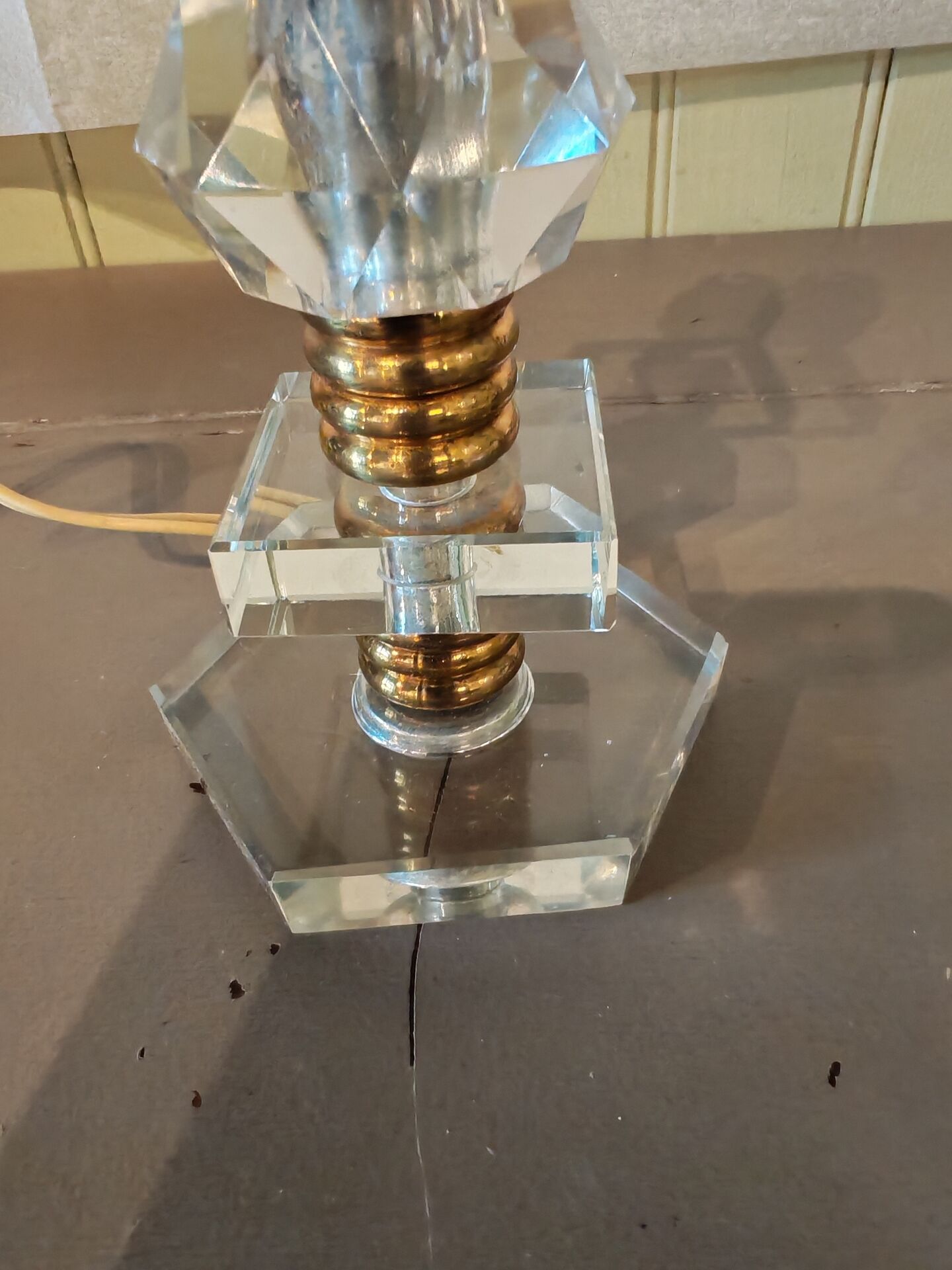 Art Deco style Adnet lamp base