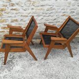 80s canning armchairs
