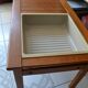 Jardinière scandinave table basse teck années 60