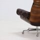 Leather and Rosewood Lounge Chair by Martin Stoll for Giroflex 1960s