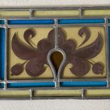 Old stained glass window