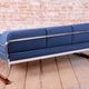 Czech Bauhaus Chrome and Beech Sofa attributed to Robert Slezak, 1930s