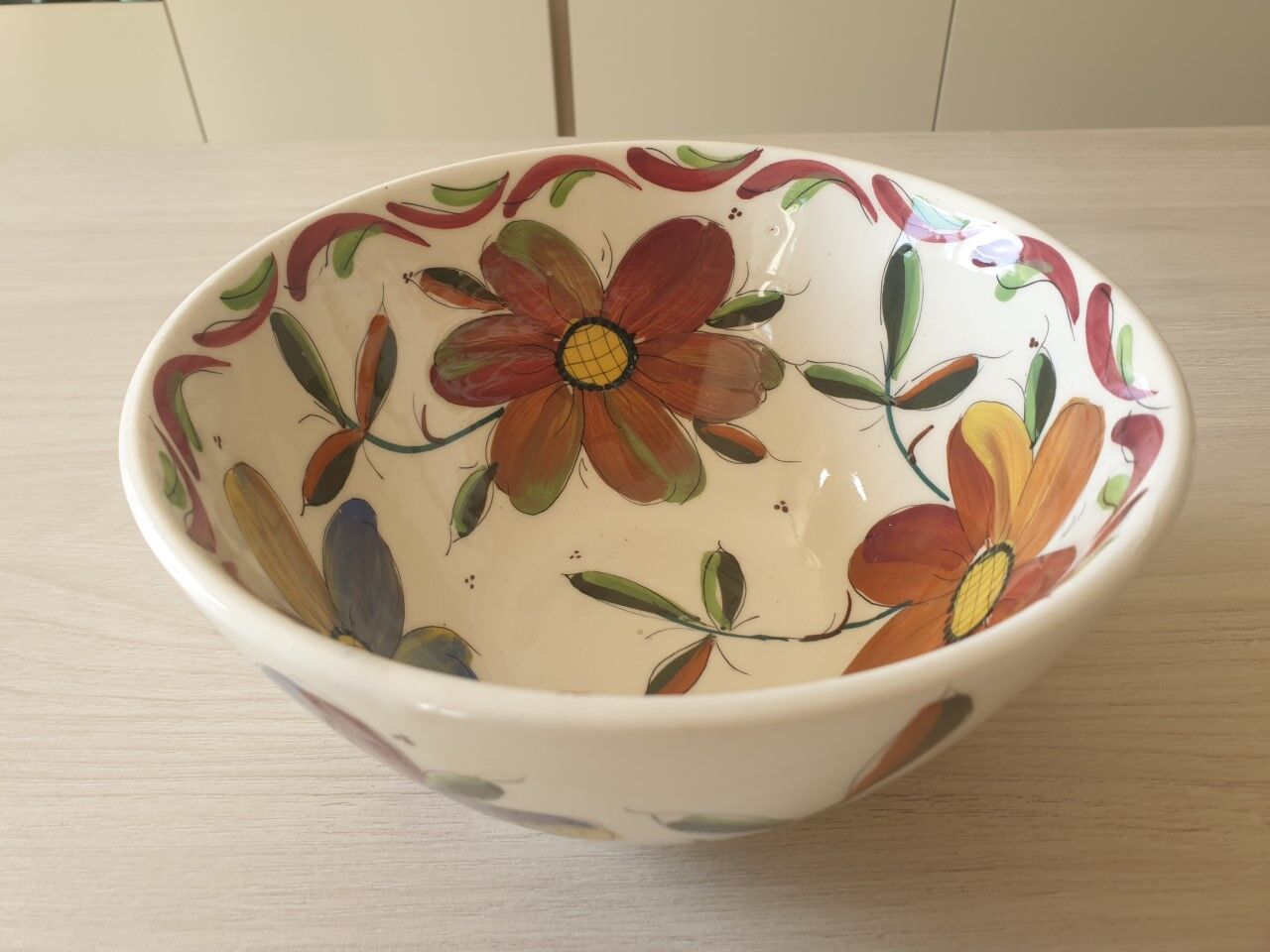 Vintage salad bowl
