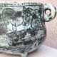 Vase or ceramic cauldron by Jacques Blin circa 50