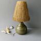 Ceramic lamp by Helga Ostergaard, Danmark, 1960s