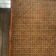 Table low rectangular rattan and caning