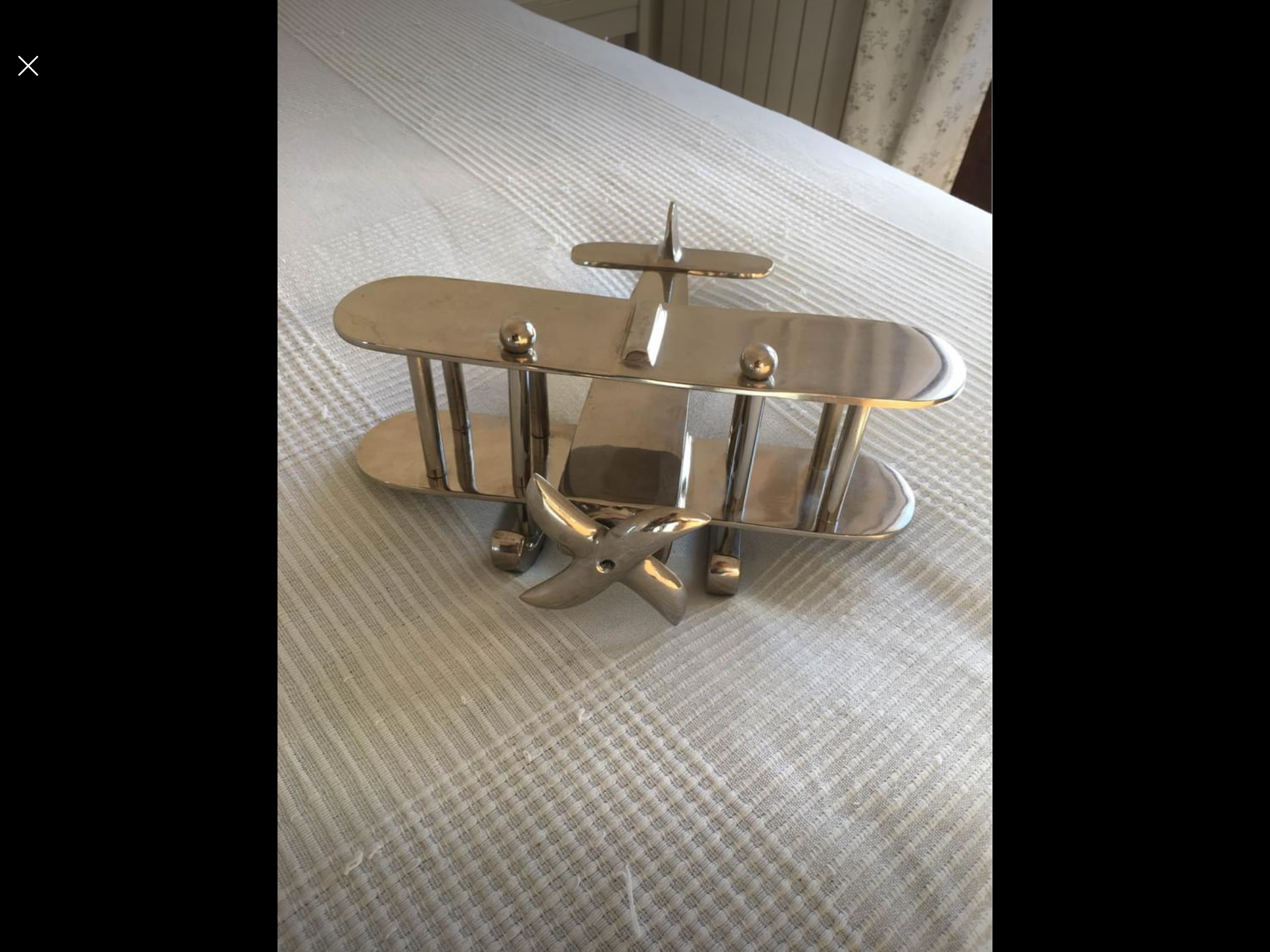 Metal plane