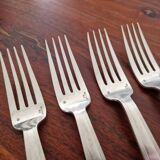 Christofle Set of 4 table forks Gabon Design Fjerdingstad model