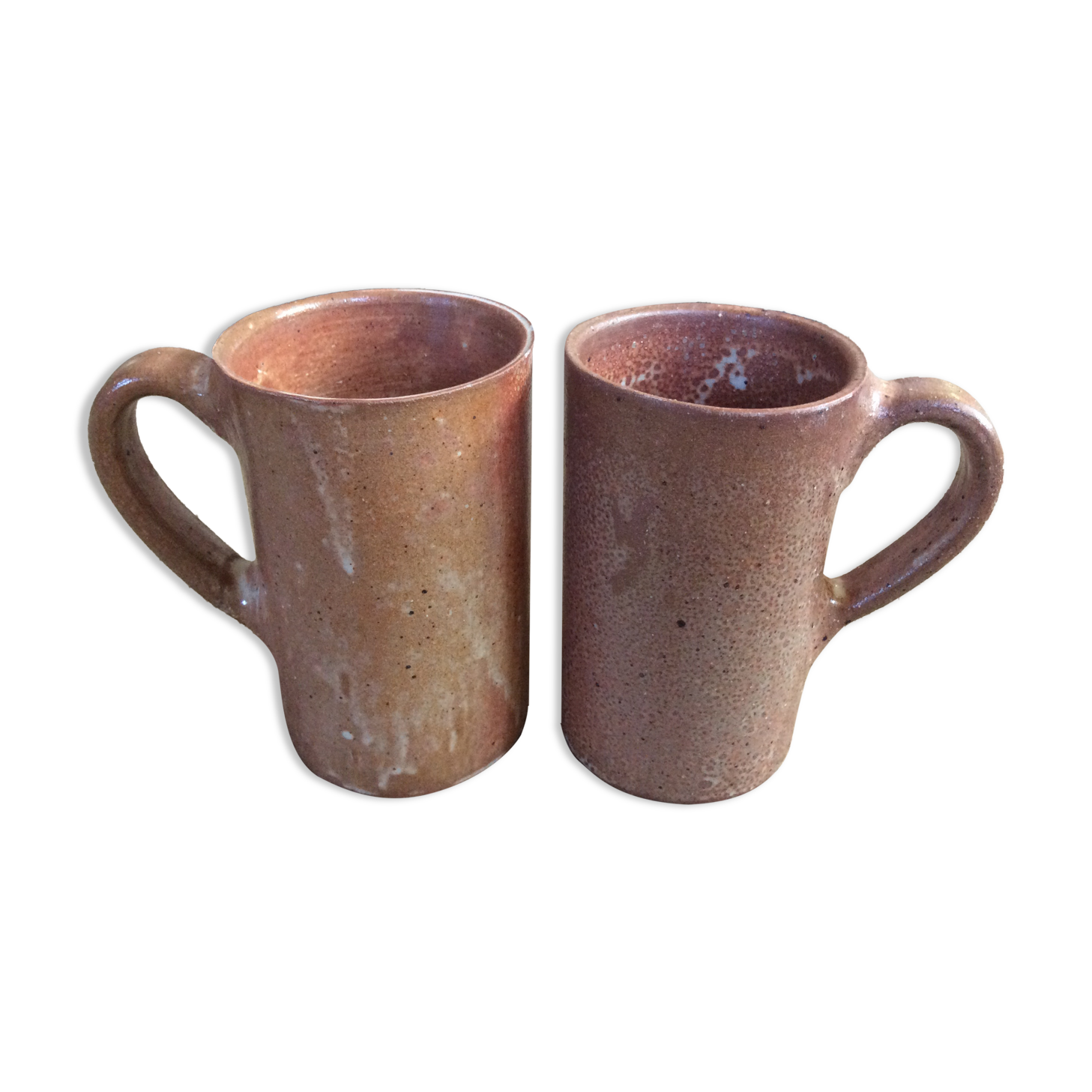 Set of 2 sandstone mugs