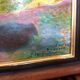 Oil landscape painting