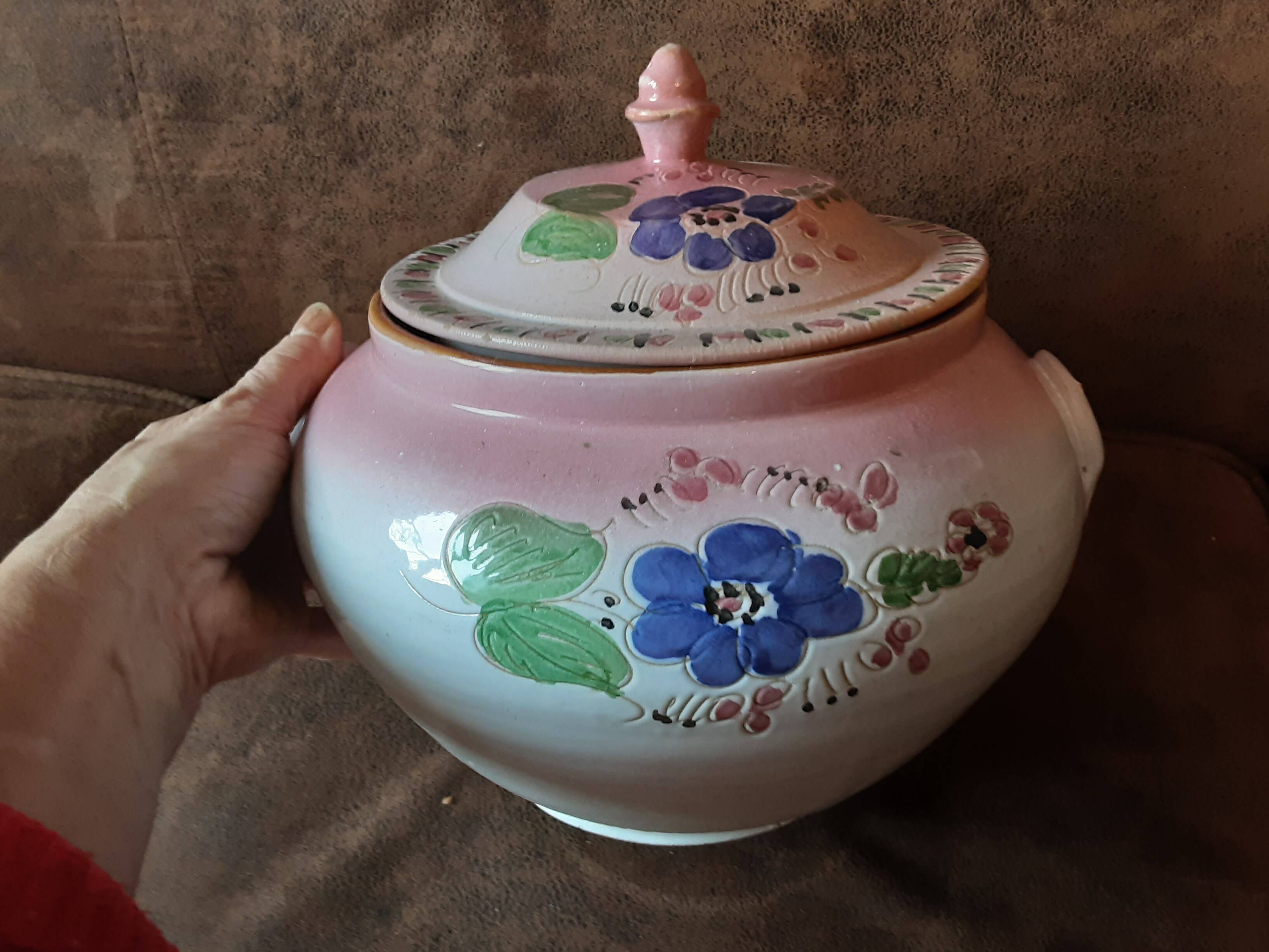 Handmade terracotta pot