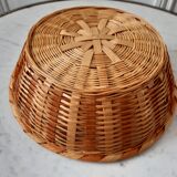 Wicker panière 70s