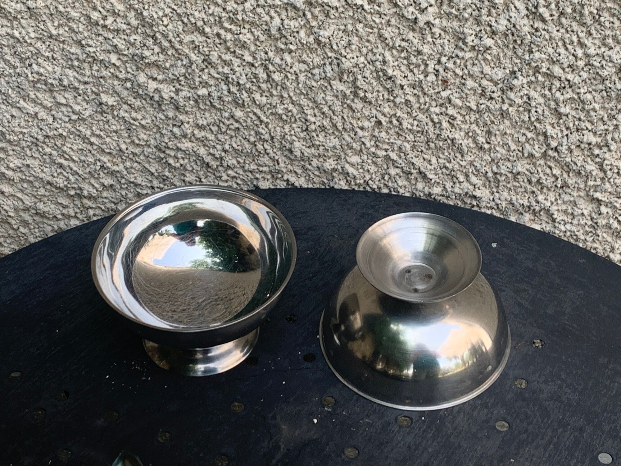 Ice set consisting of a tray, 6 ice cream cups and 4 spoons Quist edelstahl 18/8