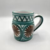 Ceramic mug by Robert Picault, 1960 Vallauris