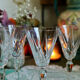 5 verres à vin rouge en cristal Saint Louis